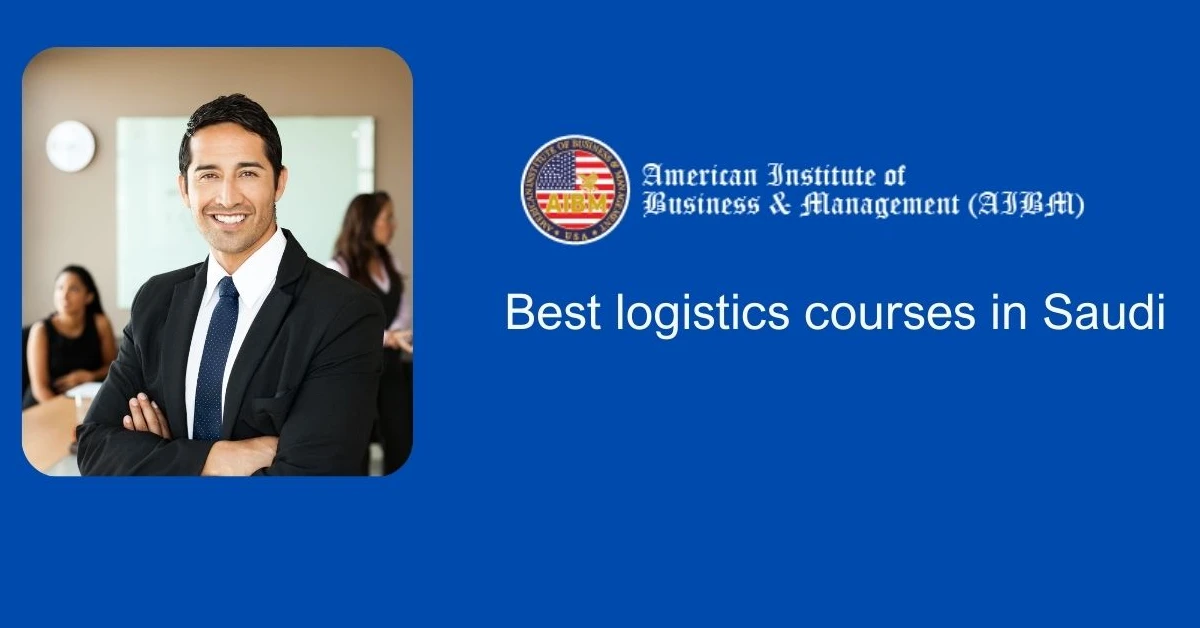 Best logistics courses in saudi