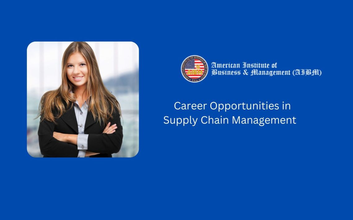 Career Opportunities in Supply Chain Management