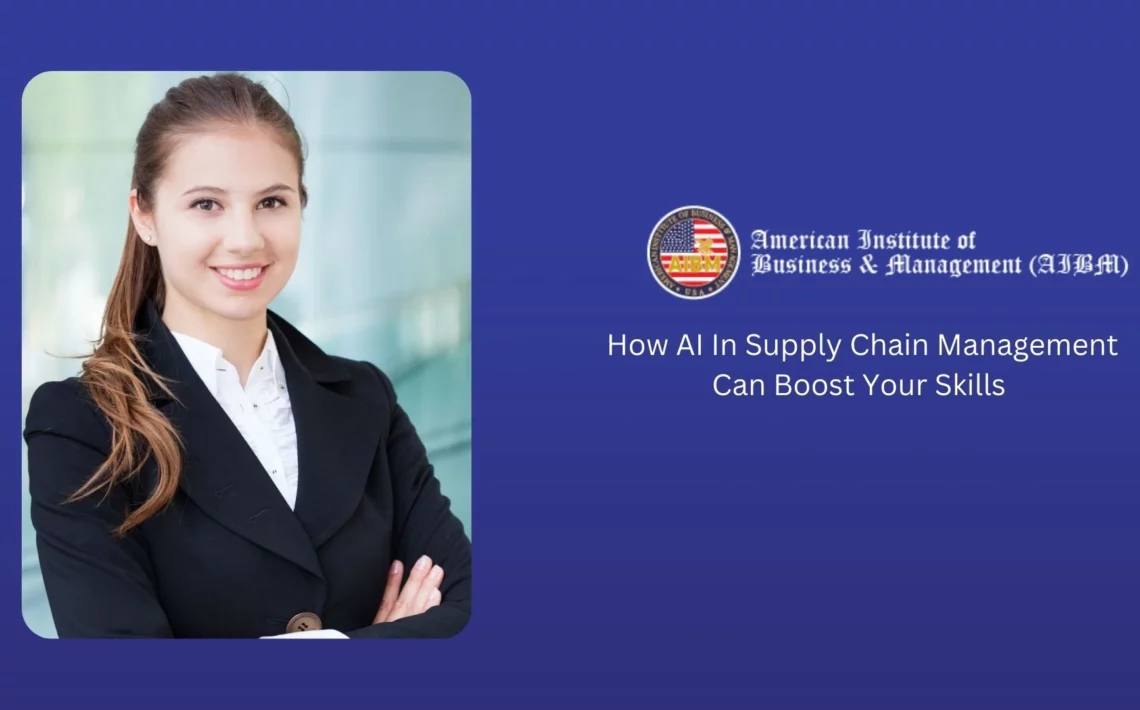 AI in supply chain management